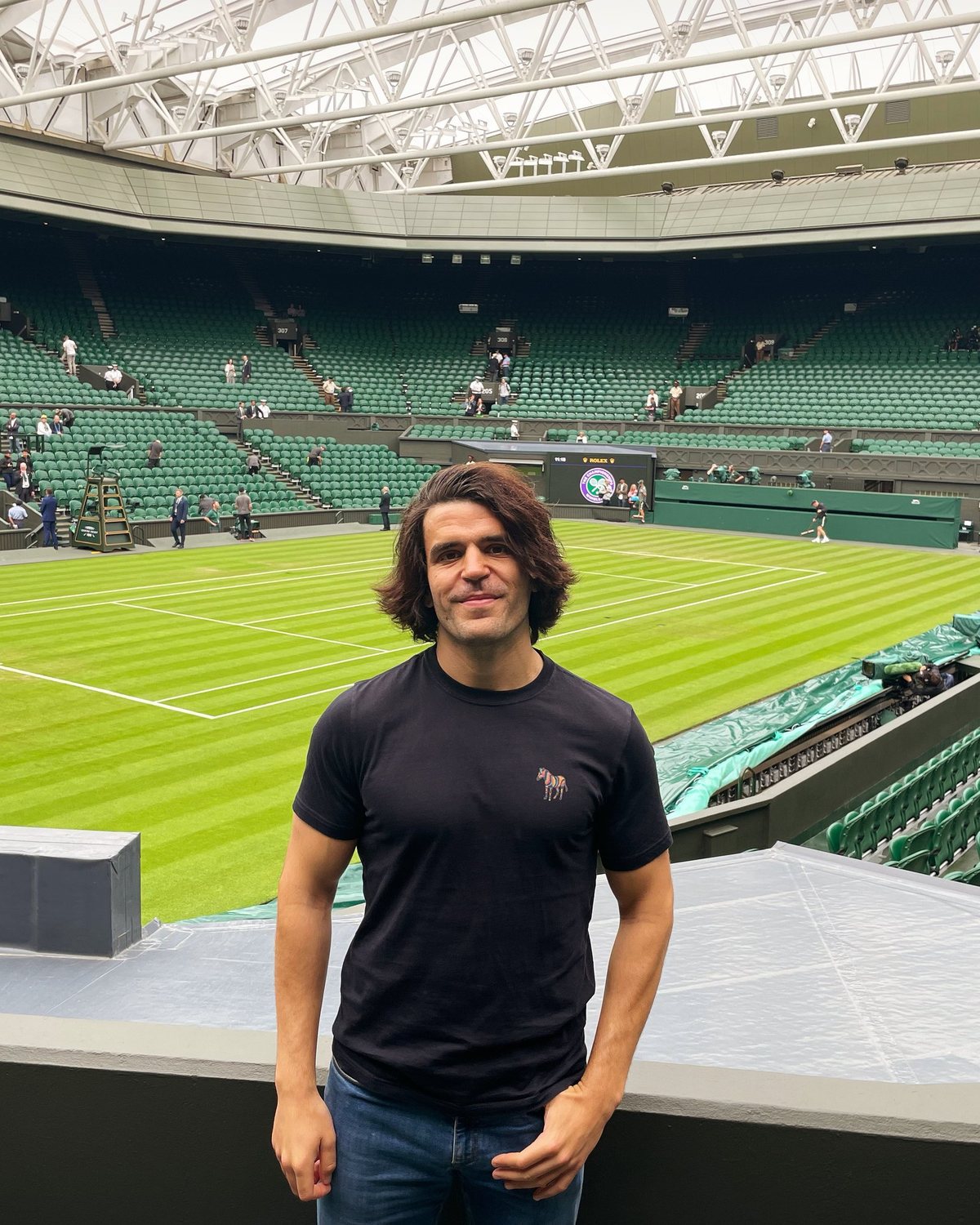 Portrait of tennis coach Adem Gün